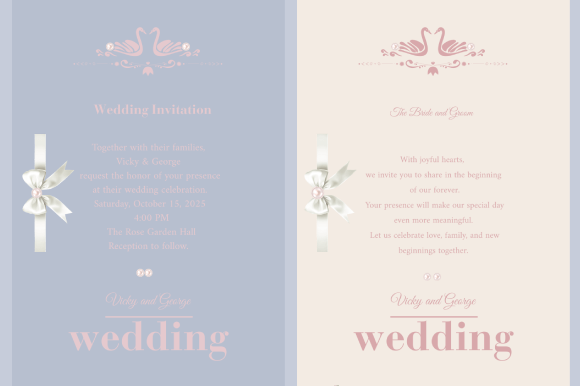 Elegant Floral Wedding Invitation: A Timeless Design Choice