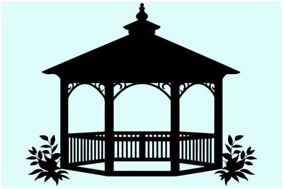 Romantic Wedding Gazebo Clipart: A Designer's Secret for Elegant Branding